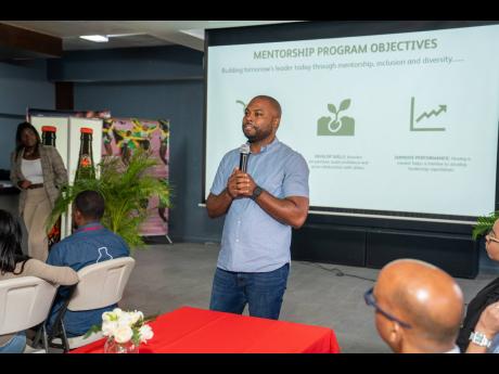 ‘This programme was specifically designed for you - our most important resource,’ said Red Stripe Head of Human Resources Judon Bowden as he officially launched the company’s annual mentorship programme. 