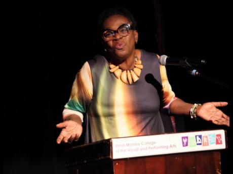 Performer and communications specialist Joan Andrea Hutchinson paid tribute to her close friend Grace Lyons with a poem titled ‘Amazing Grace’. 