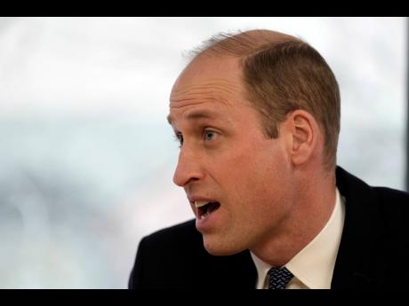 Credit: AP Kin Cheung Britain's Prince William, The Prince of Wales, speaks as he visits the British Red Cross at its headquarters in London, Tuesday, Feb. 20, 2024. The Prince of Wales undertakes engagements which recognise the human suffering caused by the ongoing war in the