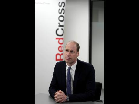 Credit: AP Kin Cheung Britain’s Prince William, The Prince of Wales, listens as he visits the British Red Cross at its headquarters in London, Tuesday, Feb. 20, 2024. The Prince of Wales undertakes engagements which recognise the human suffering caused by the ongoing war in t