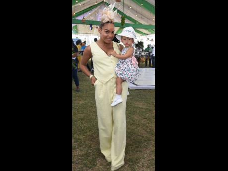 Shanice Gore shares lens with her daughter, Mila.