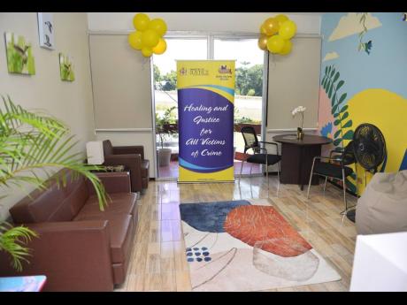 Credit: Contributed A child-friendly space at the Victim Services Branch office in Mandeville, Manchester, established under the United States-Jamaica Child Protection Compact Partnership, which was opened on August 18, 2023.