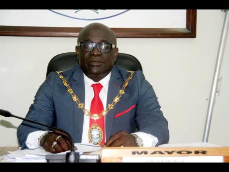 Lucea Mayor Sheridan Samuels.