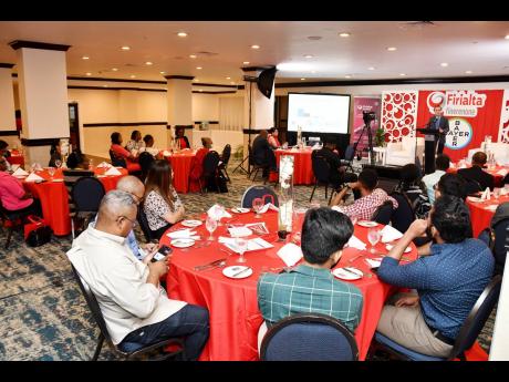 Medical professionals and representatives from the pharmaceutical sector are deeply engaged as they listen attentively to the guest speaker, Dr Juan Carlos Ramirez Sandoval, who travelled from Mexico to participate in the launch event of Firialta (finereno