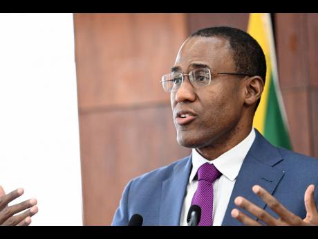 Rudolph Brown /Photographer
Minister of Finance Dr Nigel Clarke.