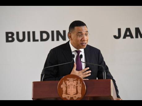 Prime Minister Andrew Holness