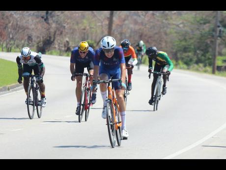 Credit: Contributed Cyclist participating in the 2023 Jamaica International Cycling Classic in Montego Bay.