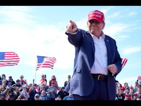 Republican presidential candidate former President Donald Trump