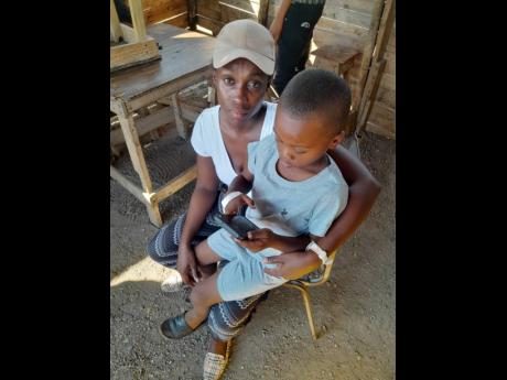 Davianne McDermott is grateful to be holding her five-year-old son, Domanique, following his near-death experience.