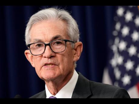 US Federal Reserve Board Chair Jerome Powell.