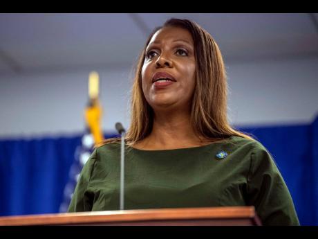 New York Attorney General Letitia James.