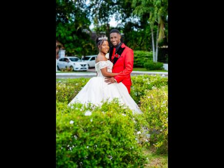 Jonoy and Georgette, wrapped in love, take their first steps as a married couple.