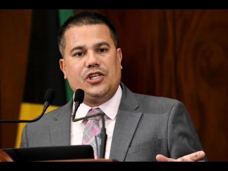 Senator Matthew Samuda, minister without portfolio in the Ministry of Economic Growth & Job Creation.