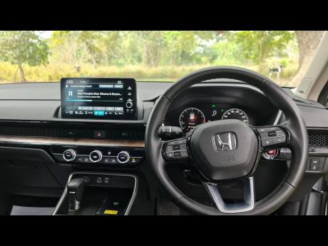 Credit: Kareem LaTouche Stay entertained and informed with the seamless 9-inch touchscreen, Apple CarPlay/Android Auto, and Bose Premium audio system. Every journey’s a soundtrack.