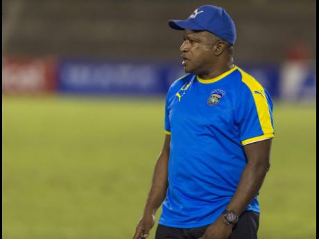 
Jamaica Under-18 coach Lenny Hyde.