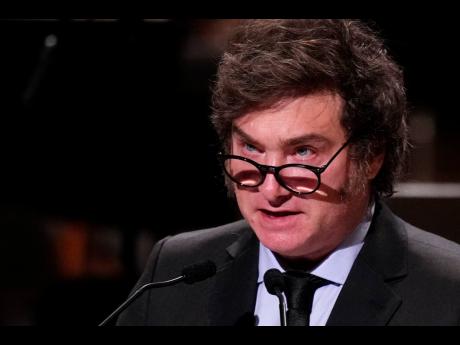 President of Argentina, Javier Milei.
