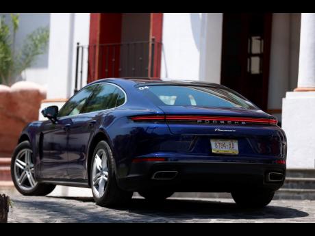 Credit: Contributed Evolving Elegance: The redesigned rear light with integrated Porsche logo emphasises the dynamic look of the 2024 Panamera.