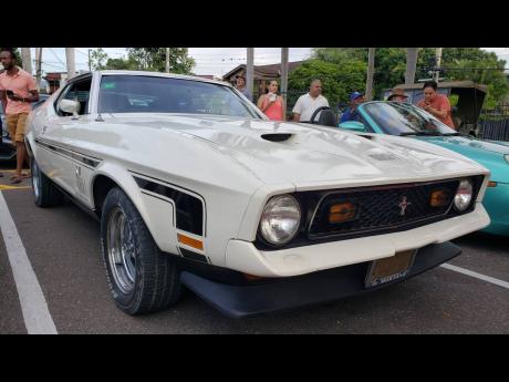 Mustang Mach 1 represented the muscle-car era. 