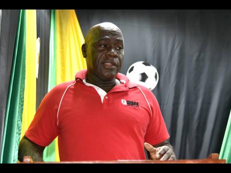 
New President of Kingston and St Andrew Football Association (KSAFA), Mark Bennett.