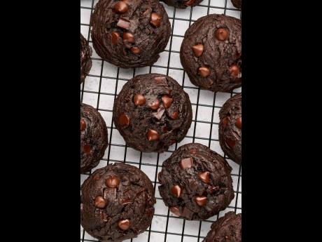 Credit: Contributed Double chocolate chip cookies is also featured on Golding’s newest blog, Easy Vegan Cookies.