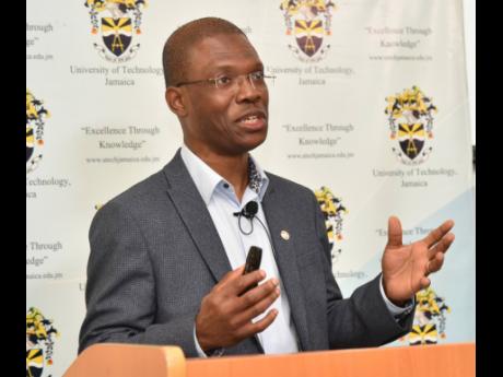 Dr Kevin Brown, president of the University of Technology. 