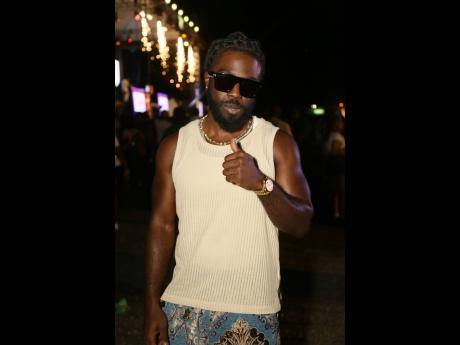 A thumbs up from ‘lecturer’ Stephen ‘Di Genius’ McGregor signifies good vibes, moments before he took the stage to offer music lessons to the ‘students’.