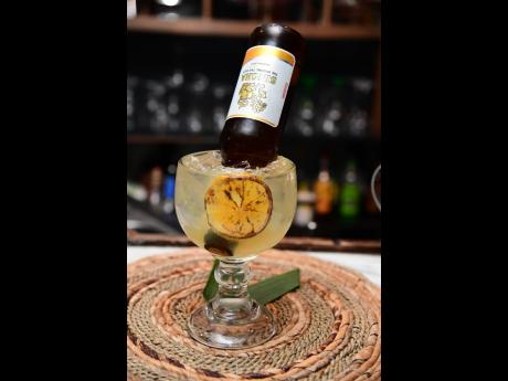 Thai Beer-Rita Cocktail.