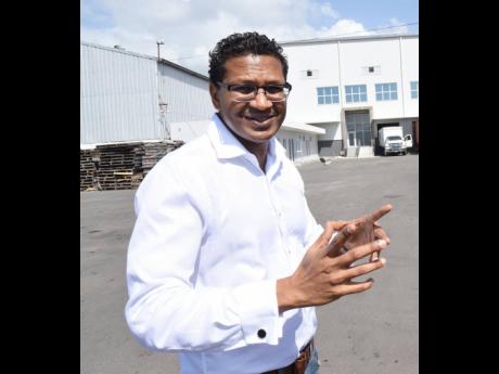 Seprod CEO Richard Pandohie was on American Airlines flight 850 from Miami to Kingston.