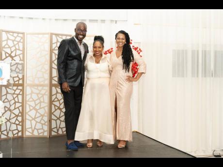 Credit: Contributed Nelton ‘Bella’ Johnson (left), creative director at Blue Ember Concepts, Juliet ‘Julie Mango’ Bodley (centre), and Simone Spence Johnson, president of the Manchester Chamber of Commerce, following the El Instituto de Mandevilla 40th Anniversary Hom