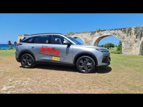 The Beijing X55’s sleek profile is accentuated by pop-out door handles.
