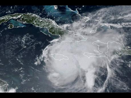 Credit: AP Beryl was still a powerful Category 4 hurricane on July 3 when its eyewall brushed the coast of Jamaica and headed toward the Cayman Islands.