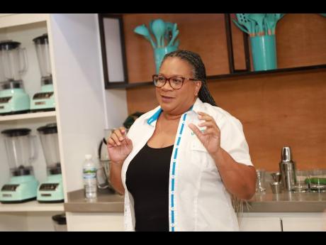 Sharmon Hinds-Smith, corporate mixologist for J. Wray and Nephew and Campari Academy instructor, explains the techniques used to mix Appleton Estate cocktails. 