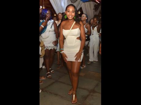 All dressed up is Kimiesha Salabie, commercial and marketing representative at Hospiten.