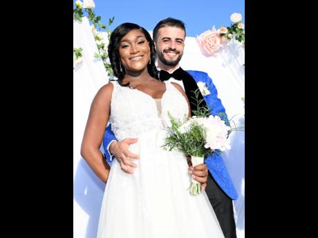 Newlyweds and expectant parents, Tika and Arthur De Niro.