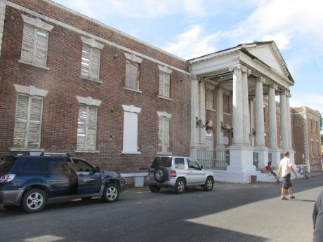 The façade of the old governor’s mansion in Spanish Town, St Catherine. The Emancipation Proclamation was read on the step of its portico on August 1, 1838, by Sir Lionel Smith.