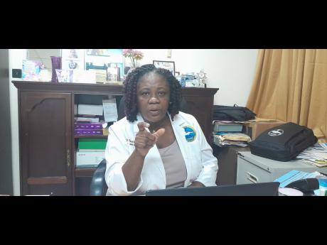 Credit: Photo by Corey Robinson Tanya Hamilton-Johnson, senior medical officer at the St Ann’s Bay Regional Hospital.