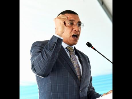 Prime Minister Andrew Holness
