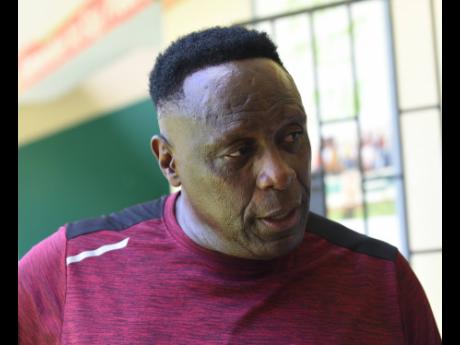 
Jerome Waite speaks to media during the three-day Ali Cup, which ended yesterday.