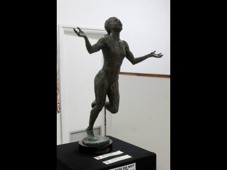 Credit: Paul Williams A maquette of two-time Olympics 200m champion, World 100m, World 200m champion Veronica Campbell-Brown.