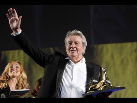 French actor Alain Delon.