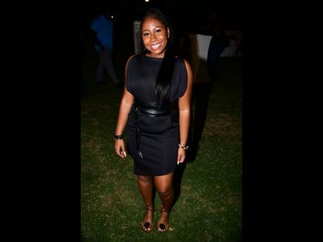 Shantal Artwell, who will pursue a Master of Arts in Employment Law and Human Resource Management at the University of Roehampton London, cut a fine figure in black.