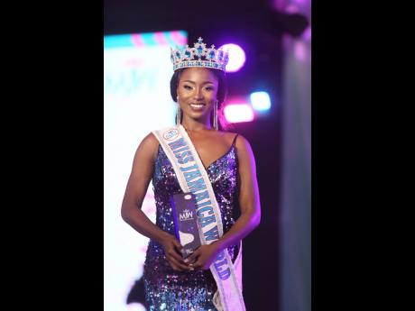 Miss Jamaica World 2024 Tahje Bennett. 