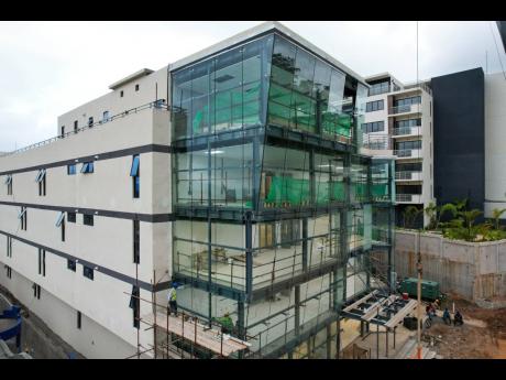 A section pf the Bloomfield Commercial Complex, the new state-of-the-art residential and housing development in Mandeville that is set to officially open for business by December 2024. 