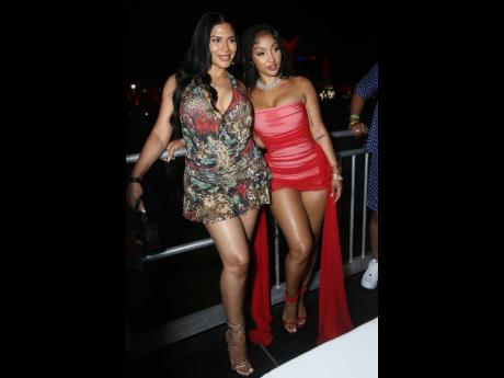 Shenseea (right) and Shacqueal Witter are picture-perfect. 