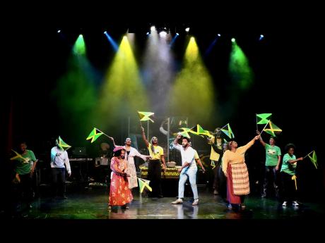 Credit: Contributed Cast members in a scene from the acclaimed ‘Jamaica Love’ musical.