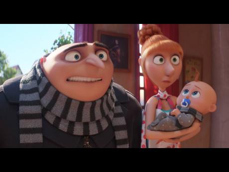 Gru faces a new nemesis in Maxime Le Mal and his femme fatale girlfriend Valentina, and the family is forced to go on the run.