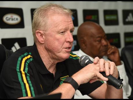 Credit: Ian Allen Reggae Boyz head coach, Steve McClaren.