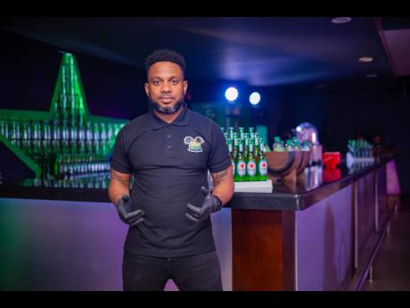 Credit: Contributed ‘Mission:FoodPossible’ founder Peter Ivey strikes a pose at Red Stripe’s Worlds Together staging on September 27.