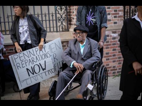 Credit: AP Herbert Rice, 79, at the University of Pennsylvania, on Wednesday, October 23.