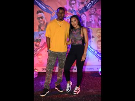 Sadiki Bolt (left) and Ronique Satchell, managing directors of Amase Marketing Hub, give us a couple coordinated fit.